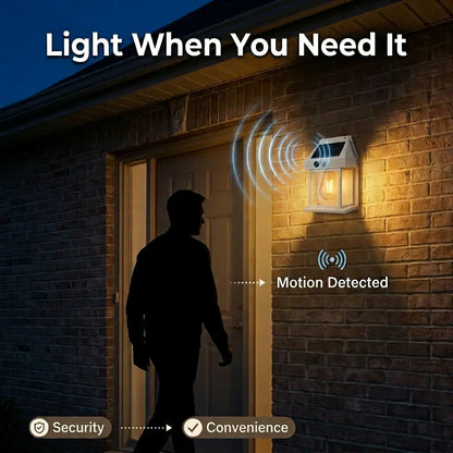 Solar Outdoor Wall Lights