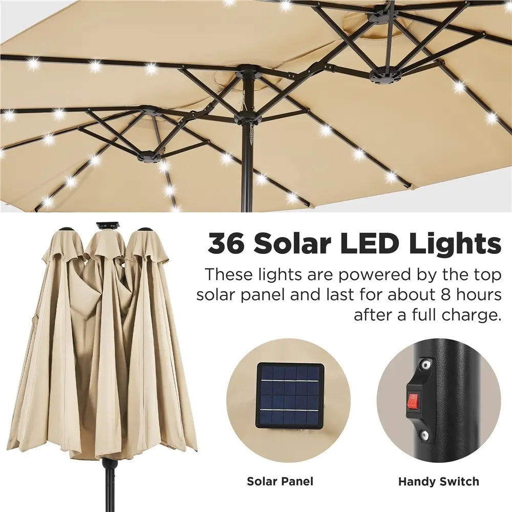Solar Lights Umbrella