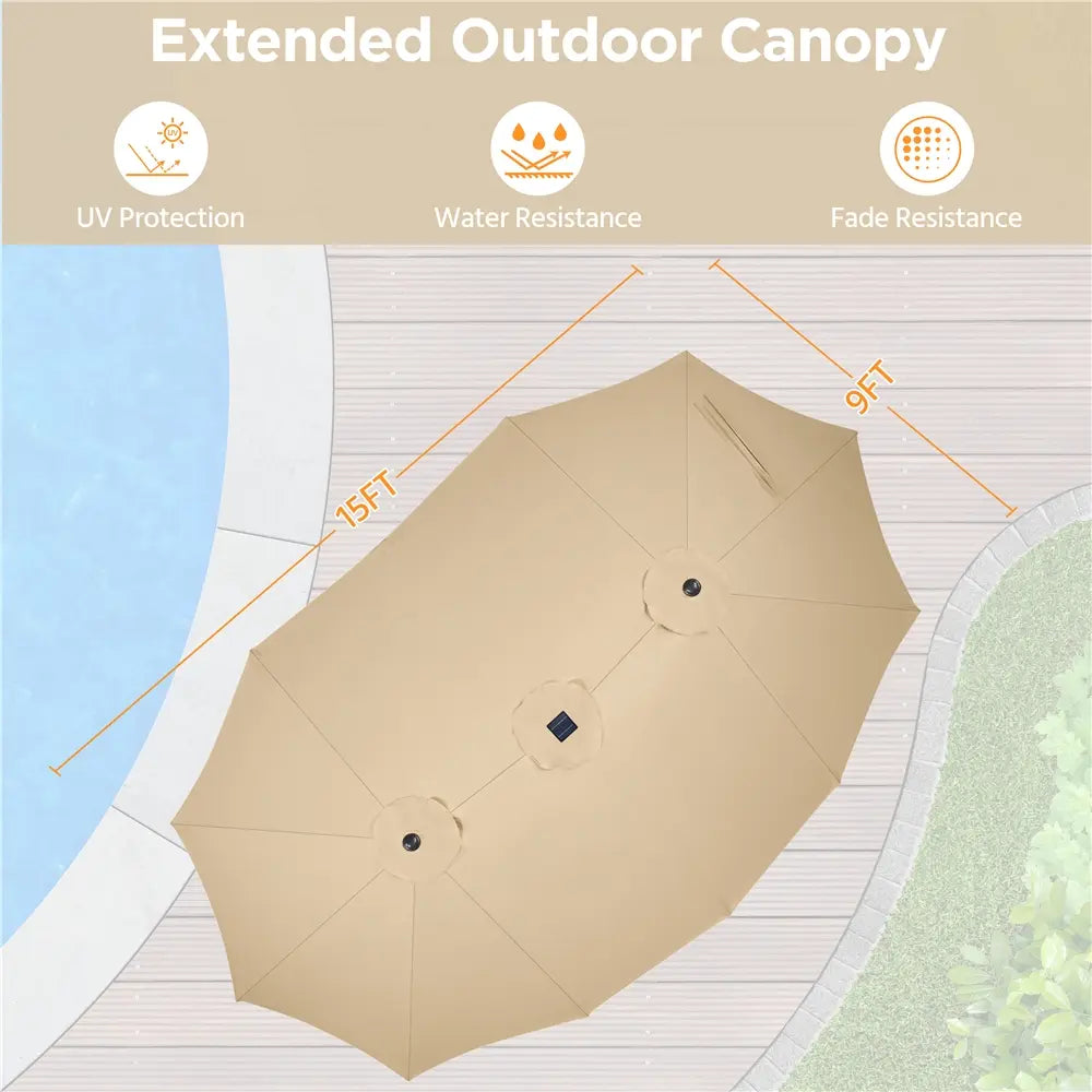 Solar Lights Umbrella