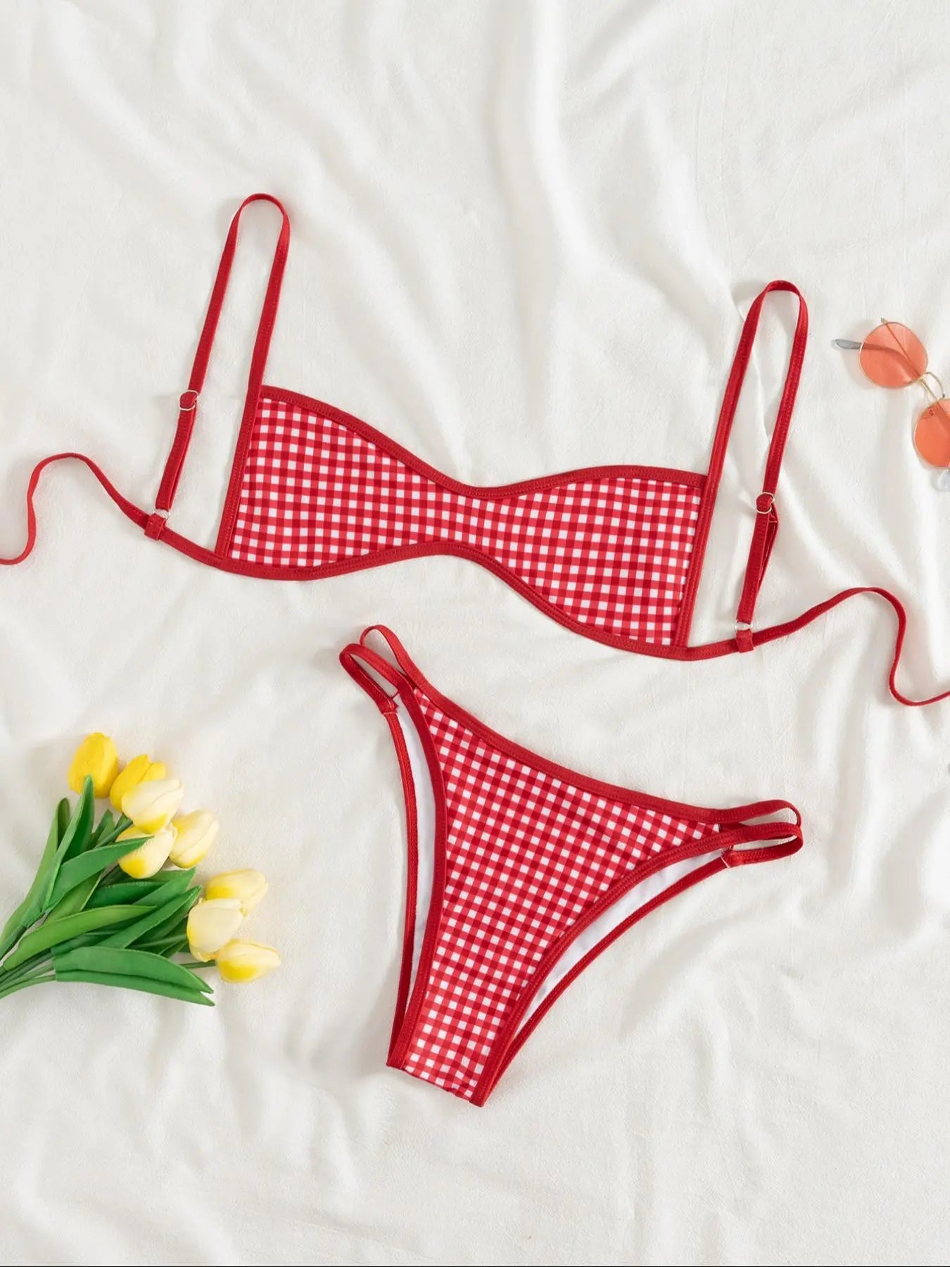 Floral Print Bikini Set