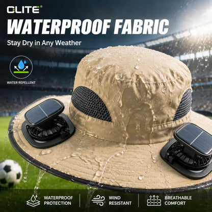 Solar Cooling Hat