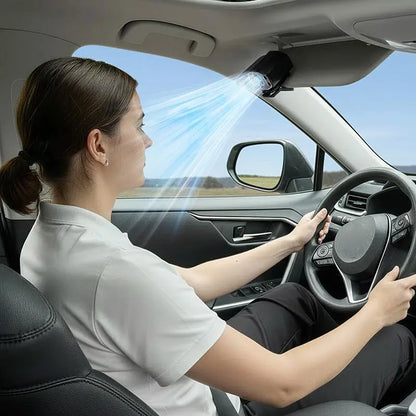 Car Clip-On Fan