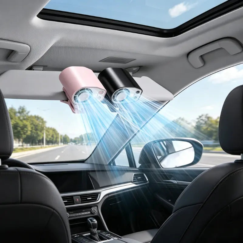 Car Clip-On Fan