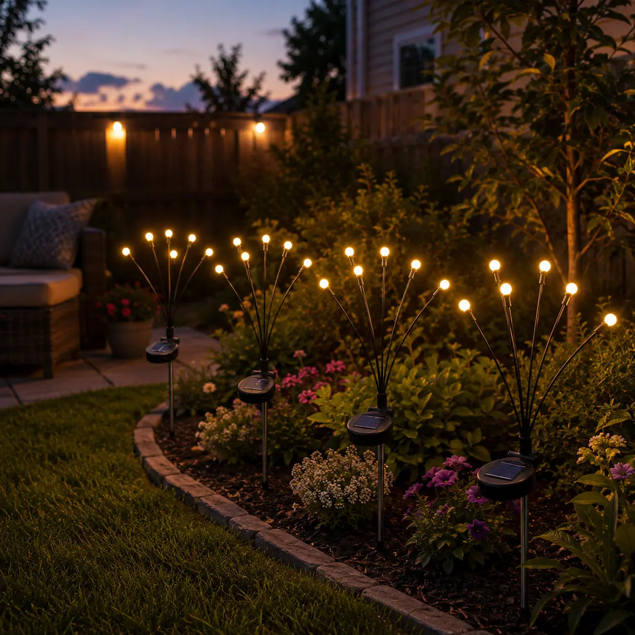 Solar Firefly Lights