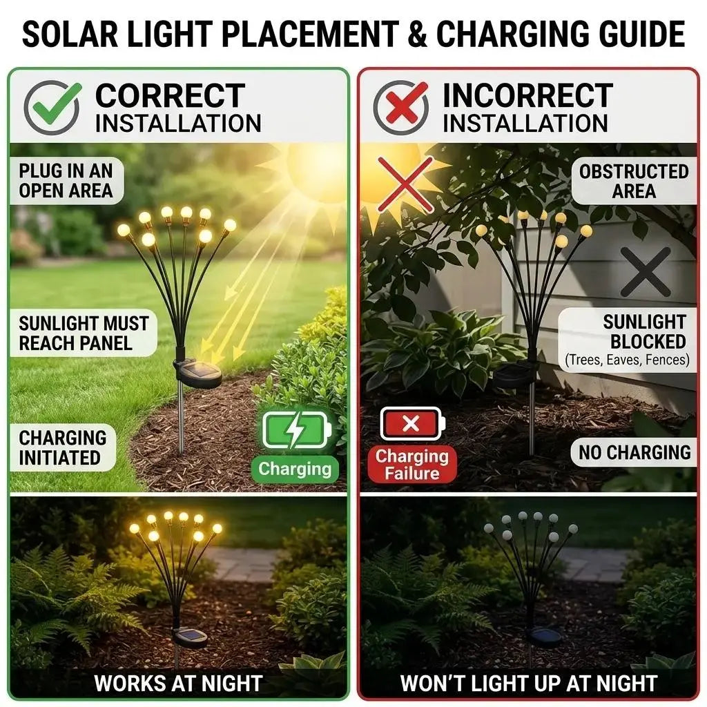 Solar Firefly Lights