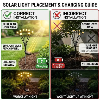 Solar Firefly Lights