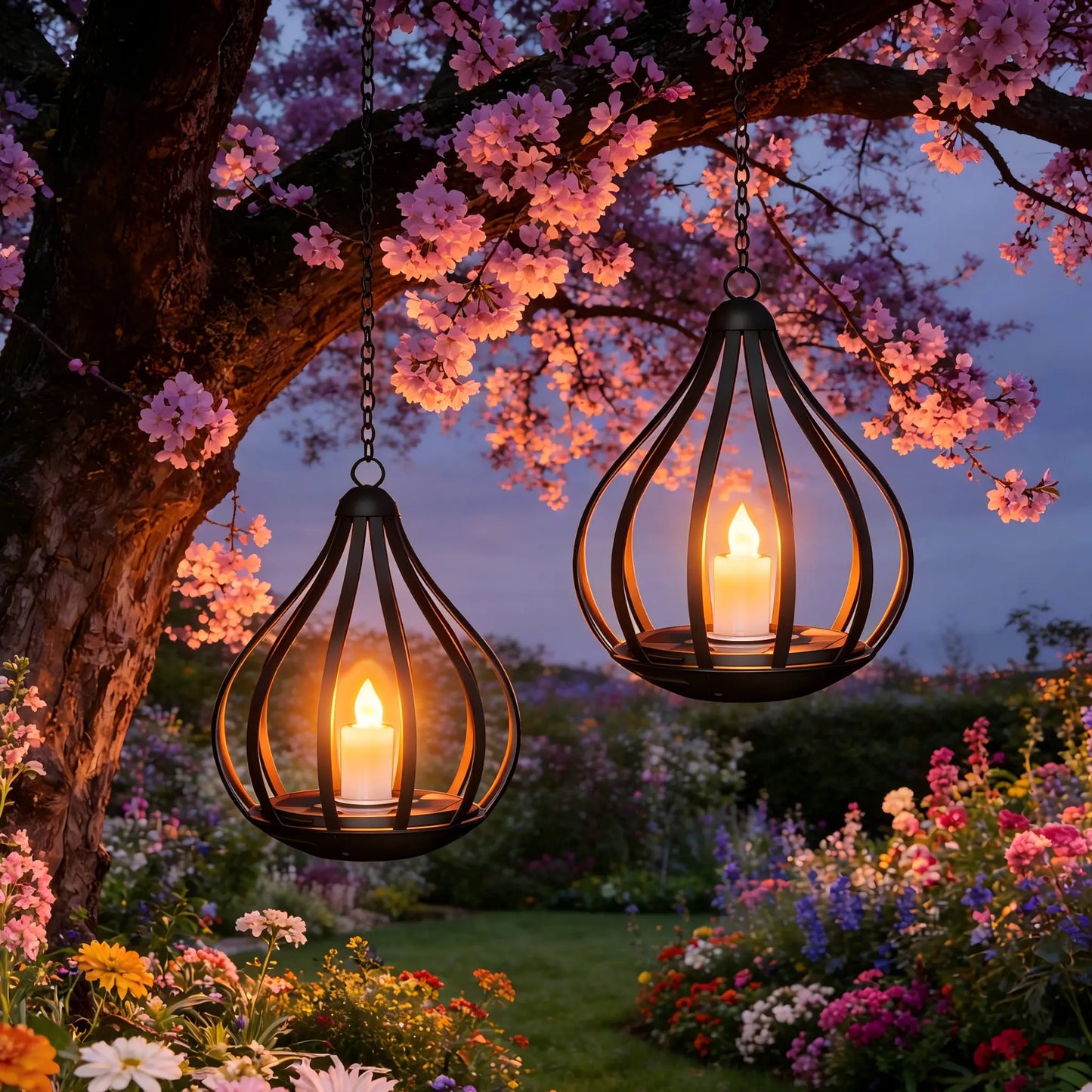 Solar Water Drop Lantern