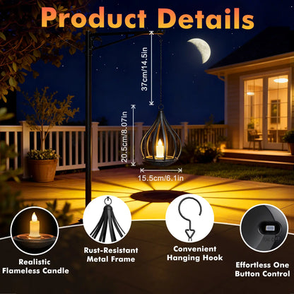 Solar Water Drop Lantern