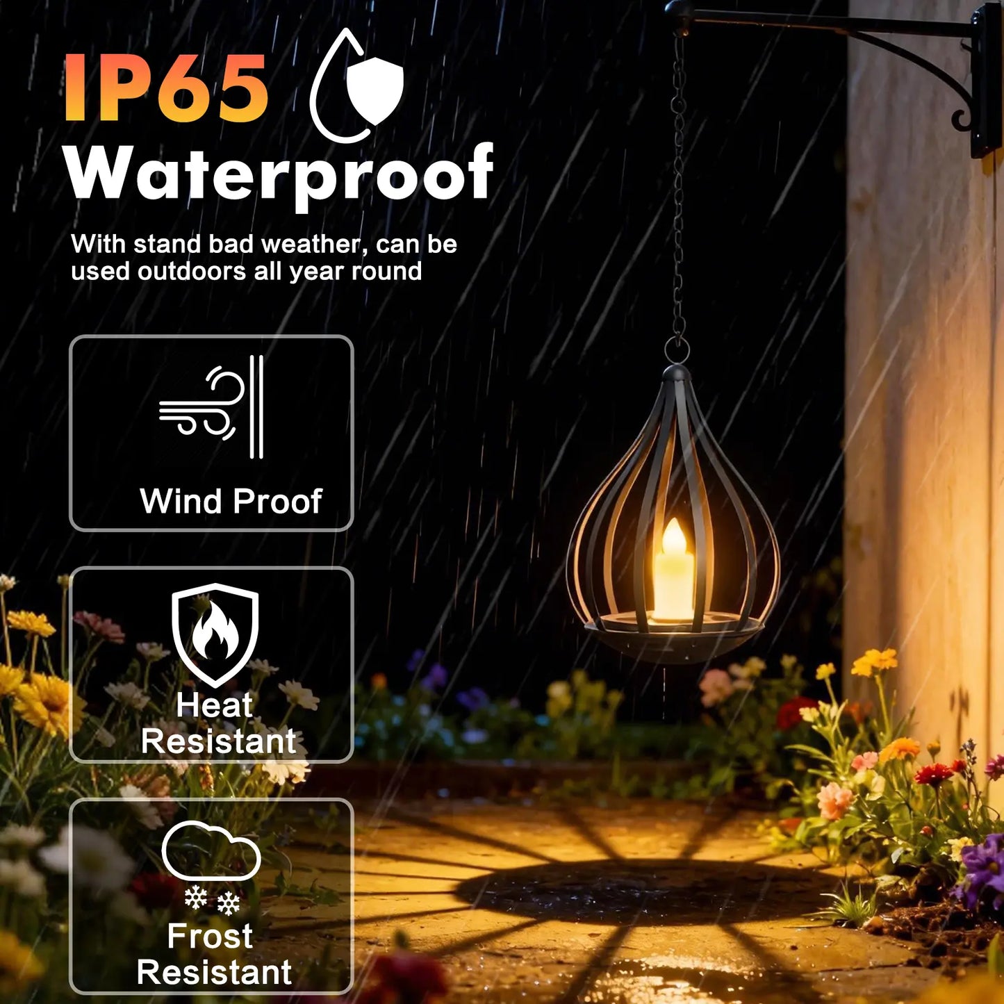 Solar Water Drop Lantern