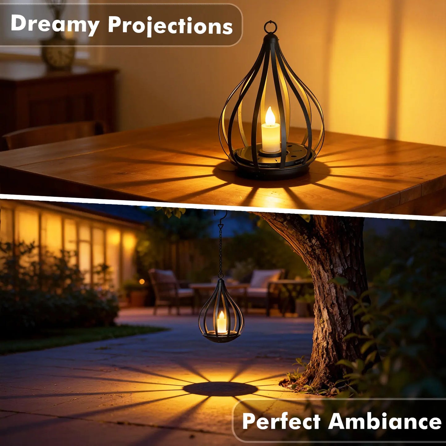 Solar Water Drop Lantern