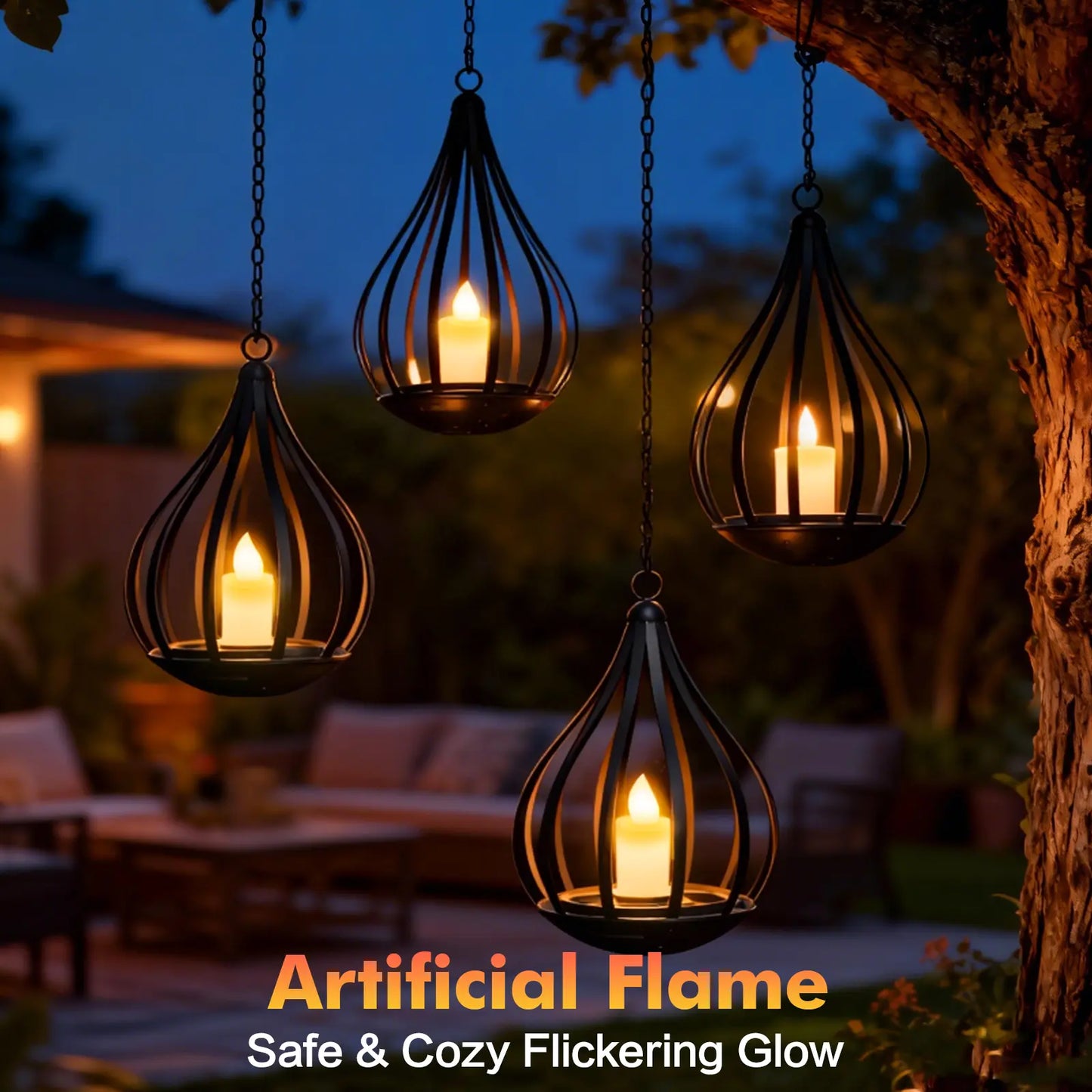 Solar Water Drop Lantern
