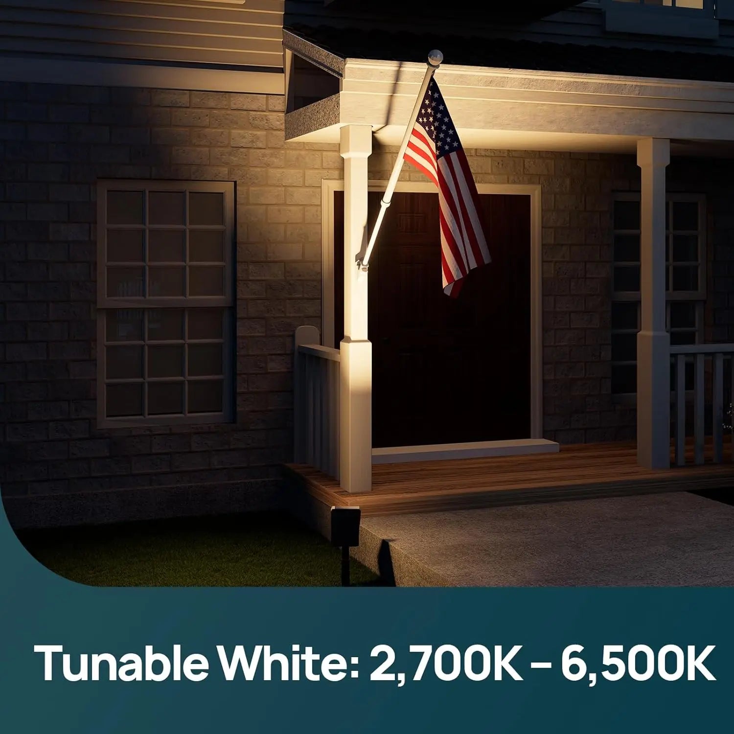 Smart Solar Spotlight