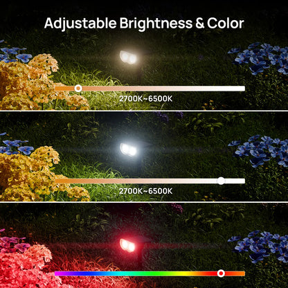 Smart Solar Spotlight