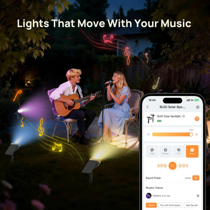 Smart Solar Spotlight