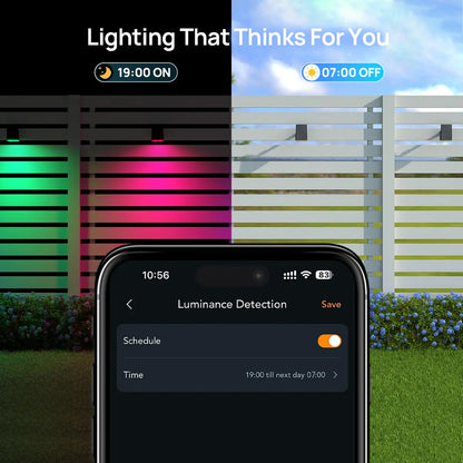 Smart Solar Spotlight