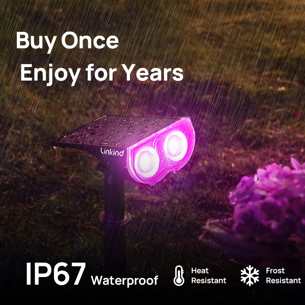 Smart Solar Spotlight