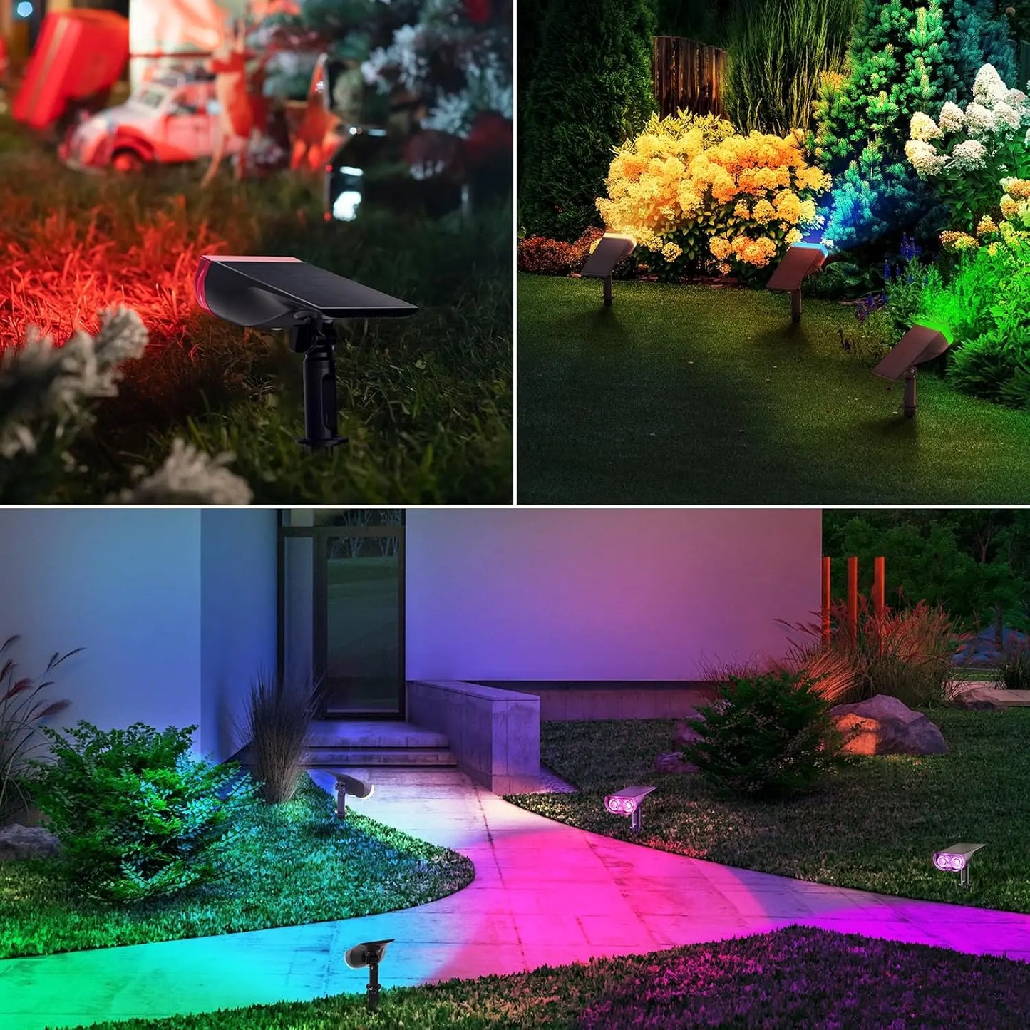 Smart Solar Spotlight