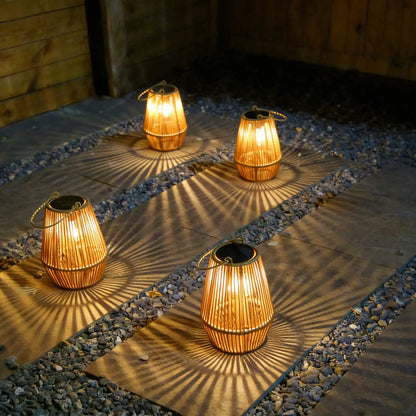 Handwoven Solar Lantern