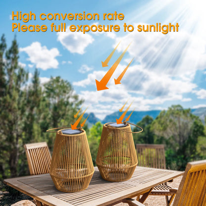 Handwoven Solar Lantern