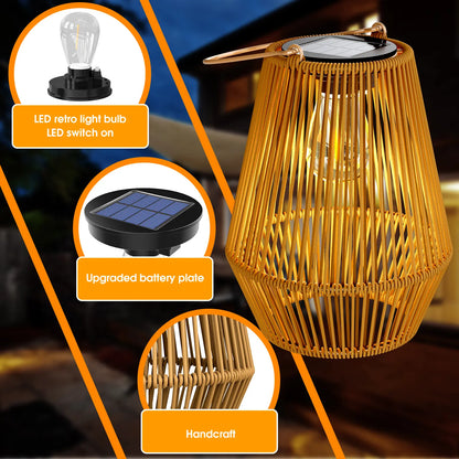 Handwoven Solar Lantern