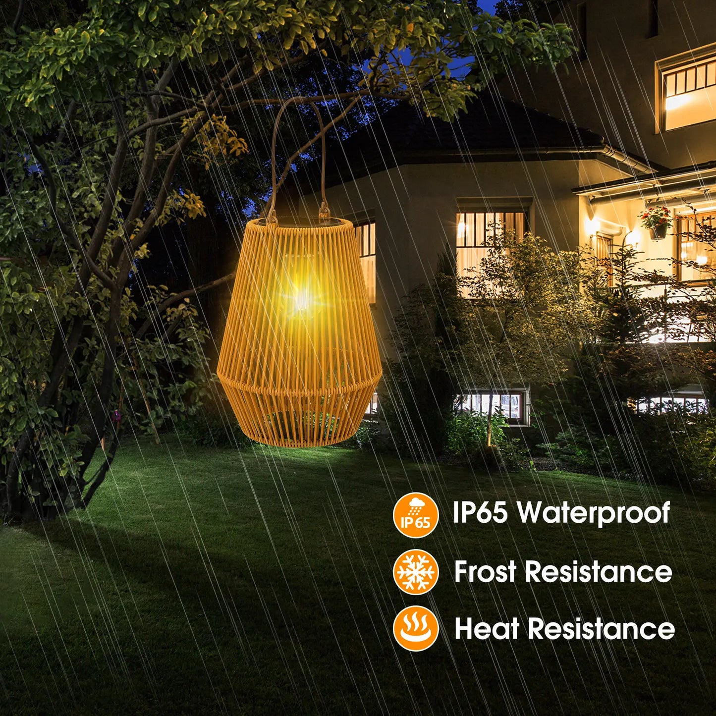 Handwoven Solar Lantern