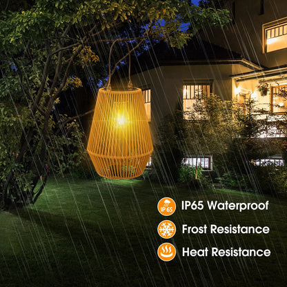 Handwoven Solar Lantern