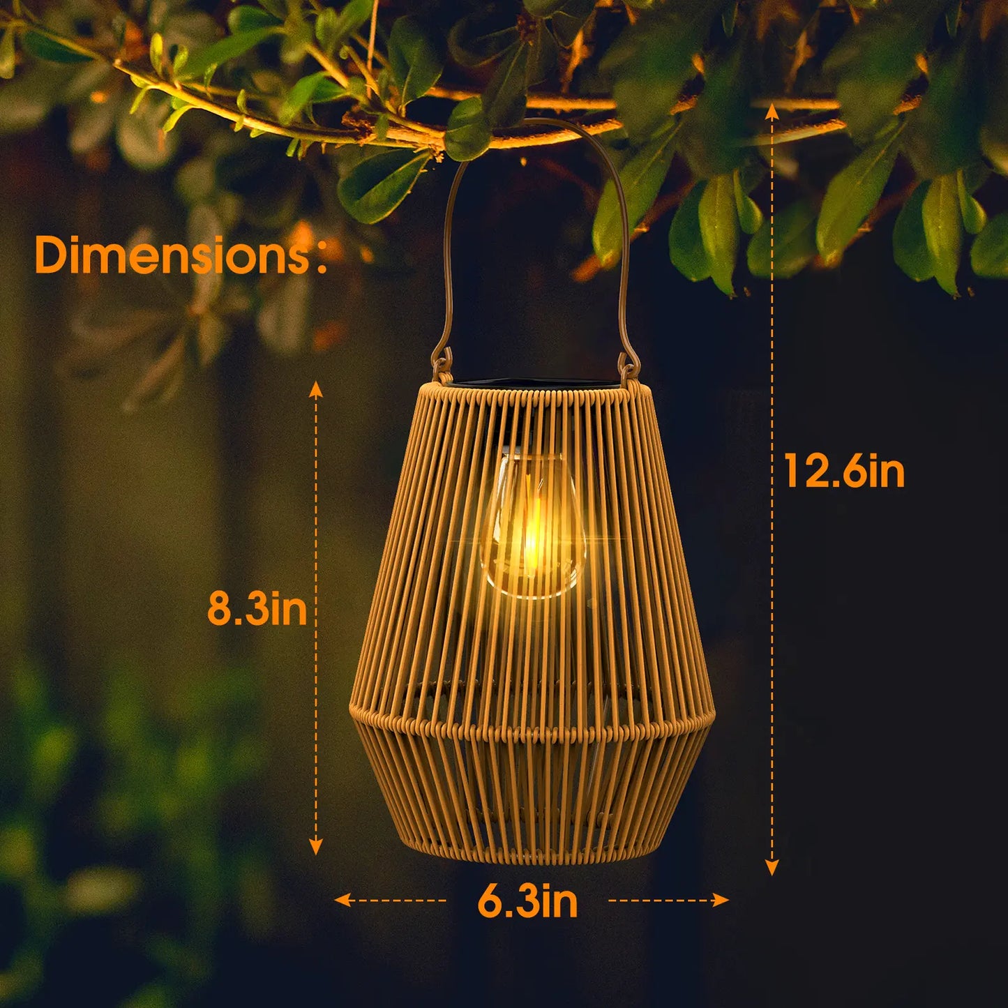Handwoven Solar Lantern