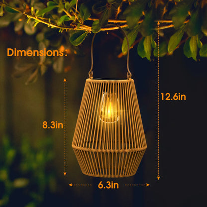 Handwoven Solar Lantern