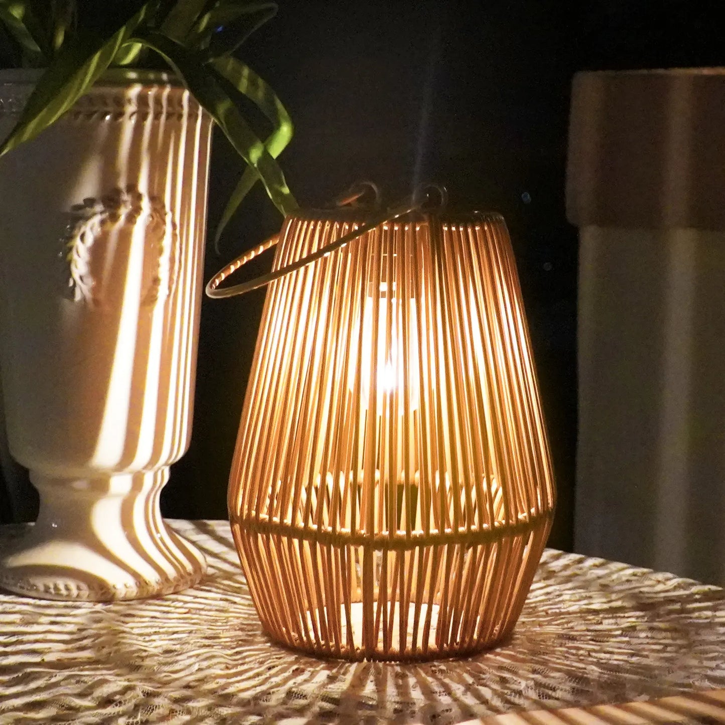 Handwoven Solar Lantern