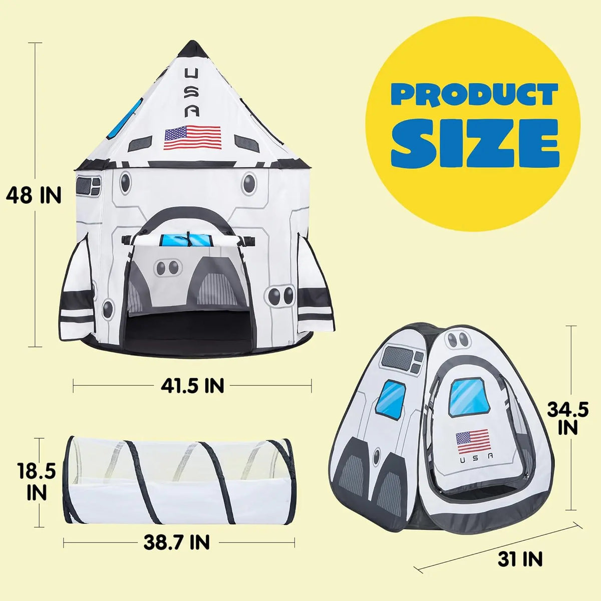 Rocket Ship Tent