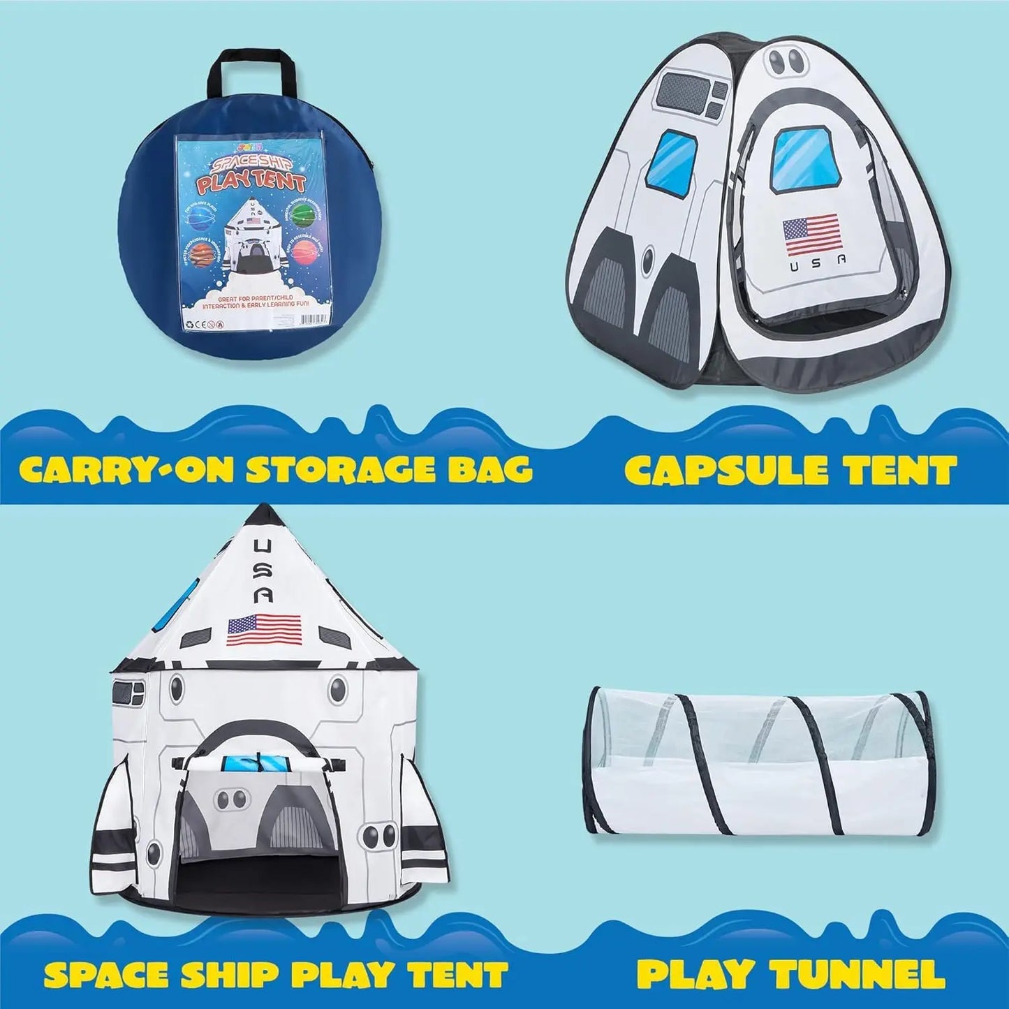 Rocket Ship Tent