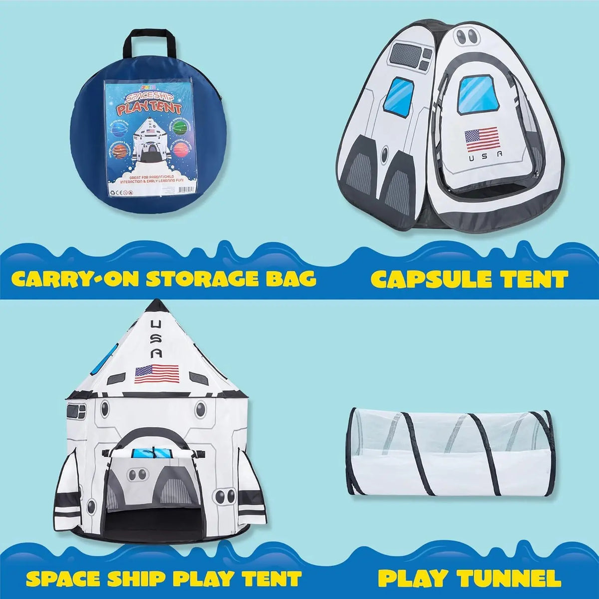 Rocket Ship Tent