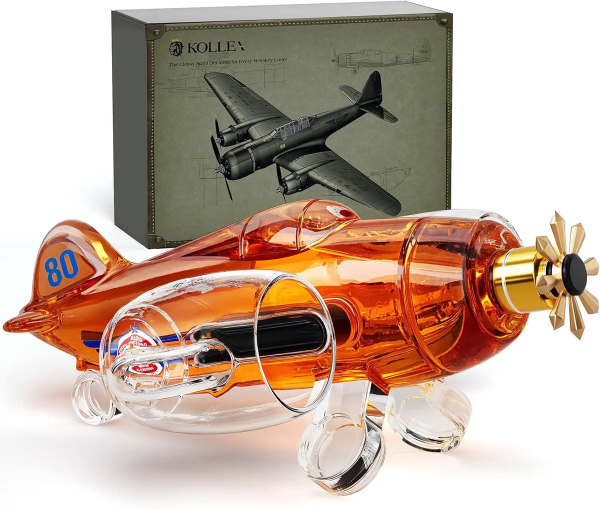 Aircraft Whiskey Decanter