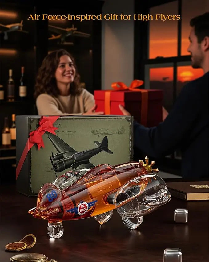 Aircraft Whiskey Decanter