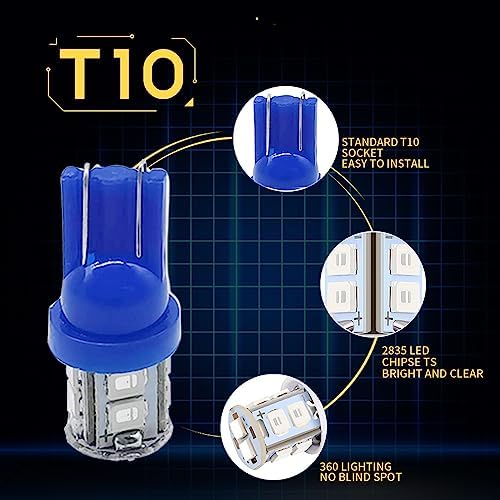 Rideluminate LED bulb kit shown next to the original factory bulbs