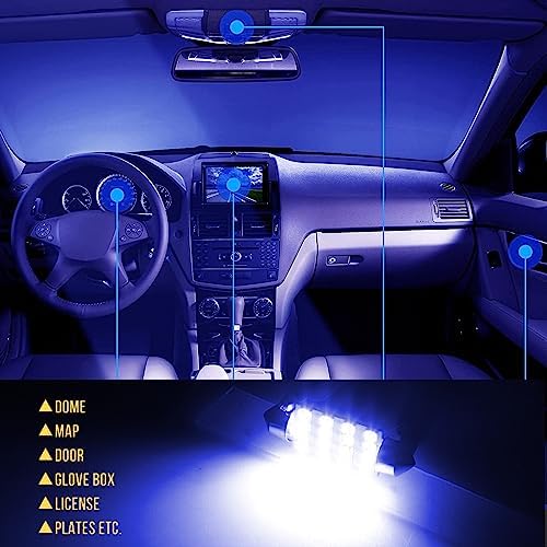 Rideluminate licence plate LED bulb close up