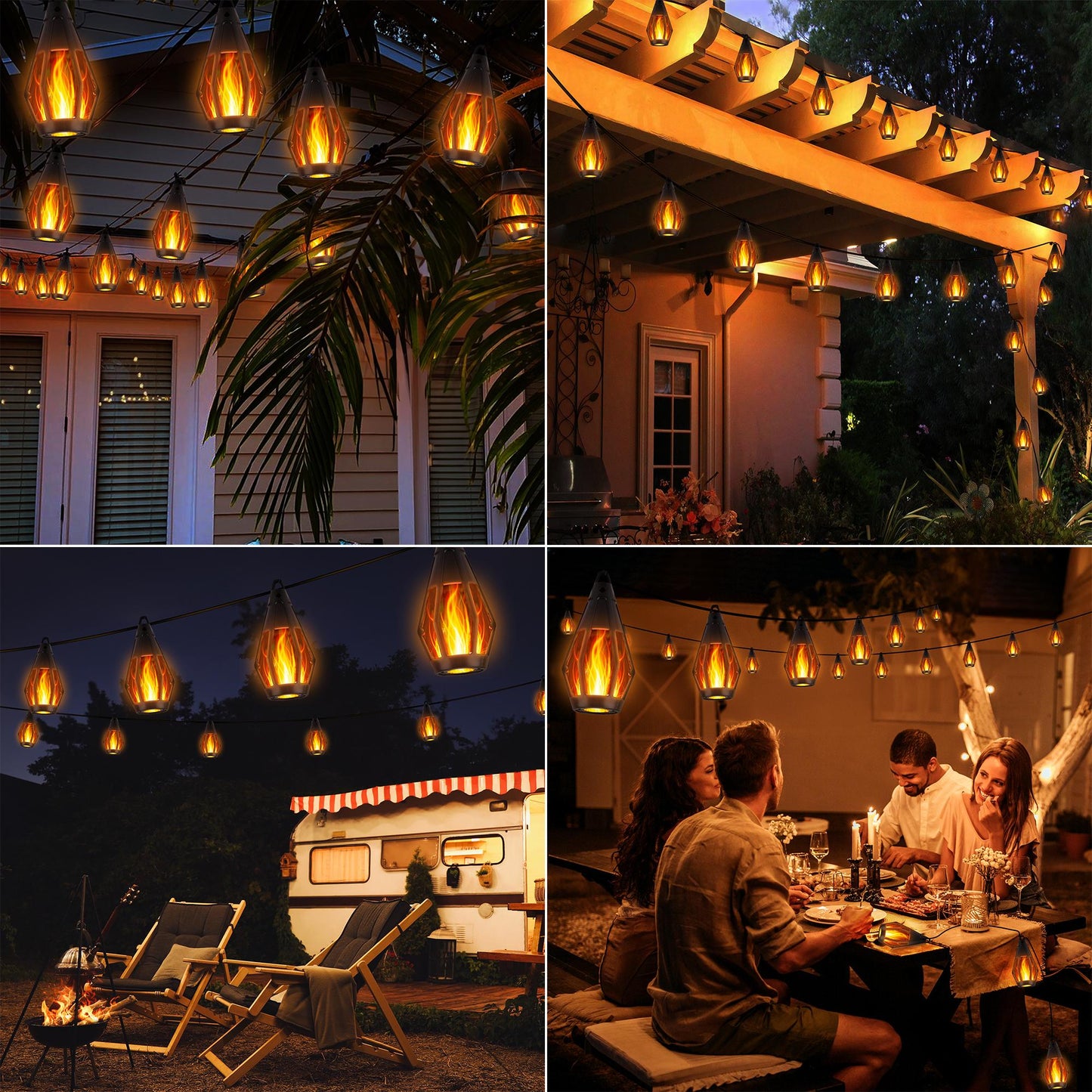 Solar Flame Lantern
