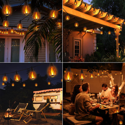 Solar Flame Lantern