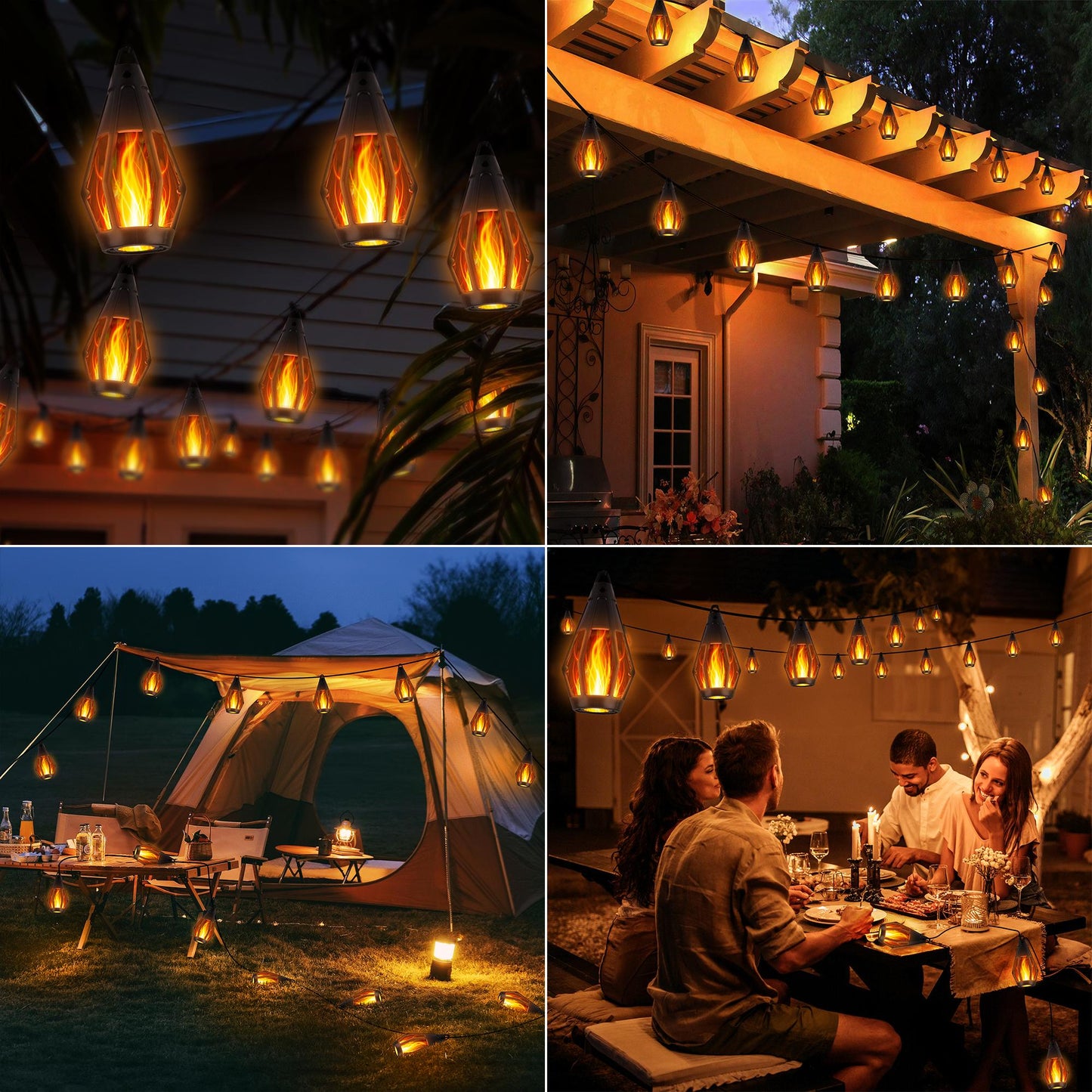 Solar Flame Lantern