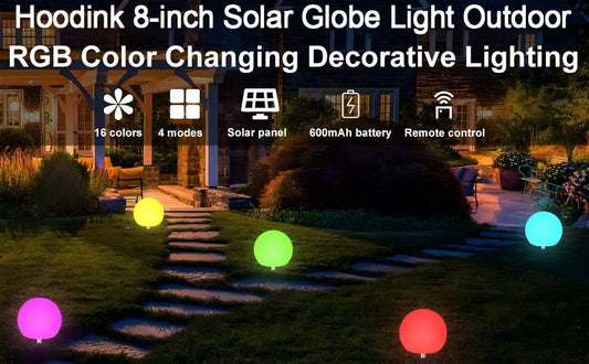 Solar Globe Light