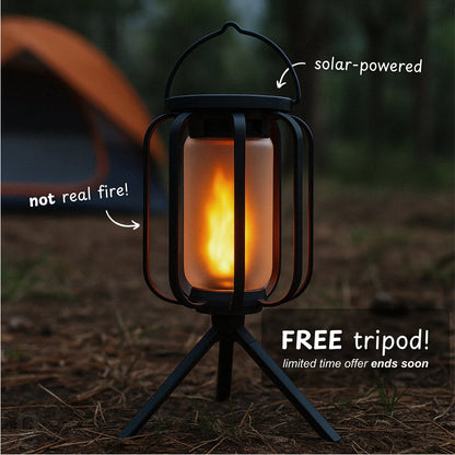 SolarFlame String Lights