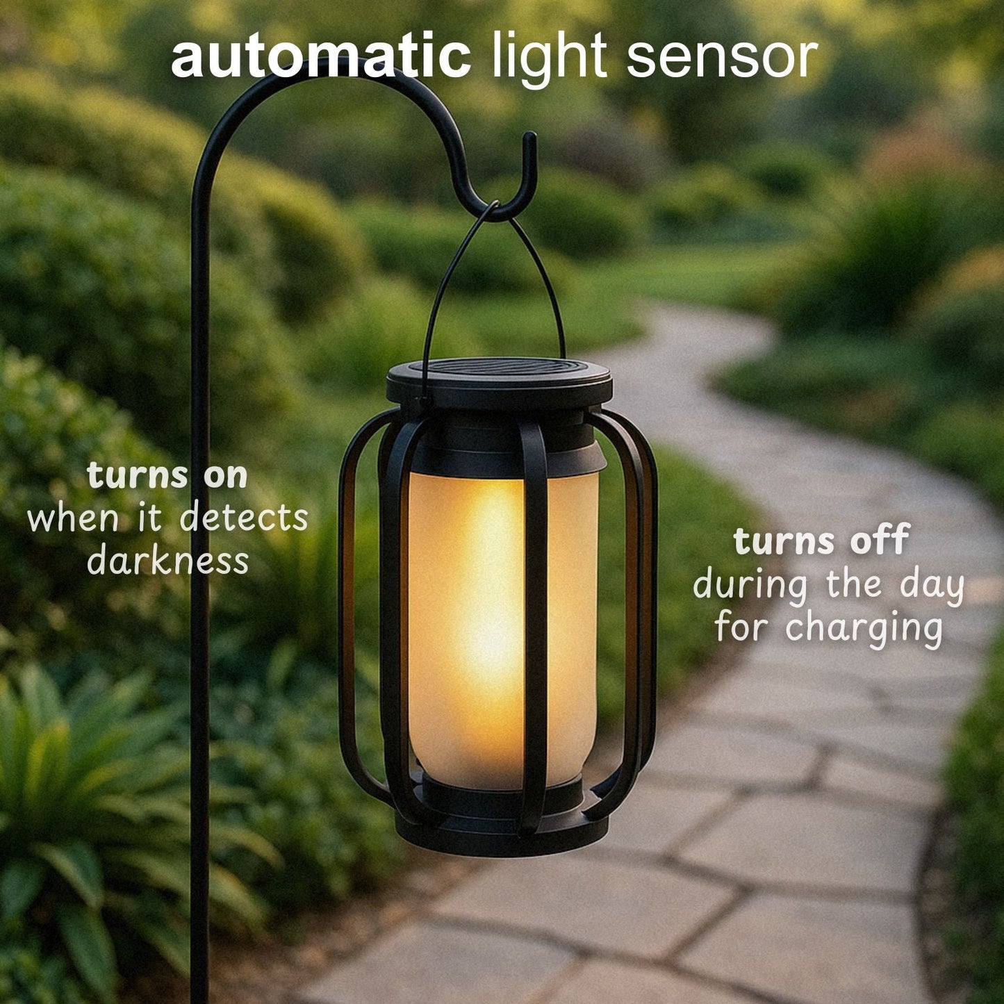 SolarFlame String Lights