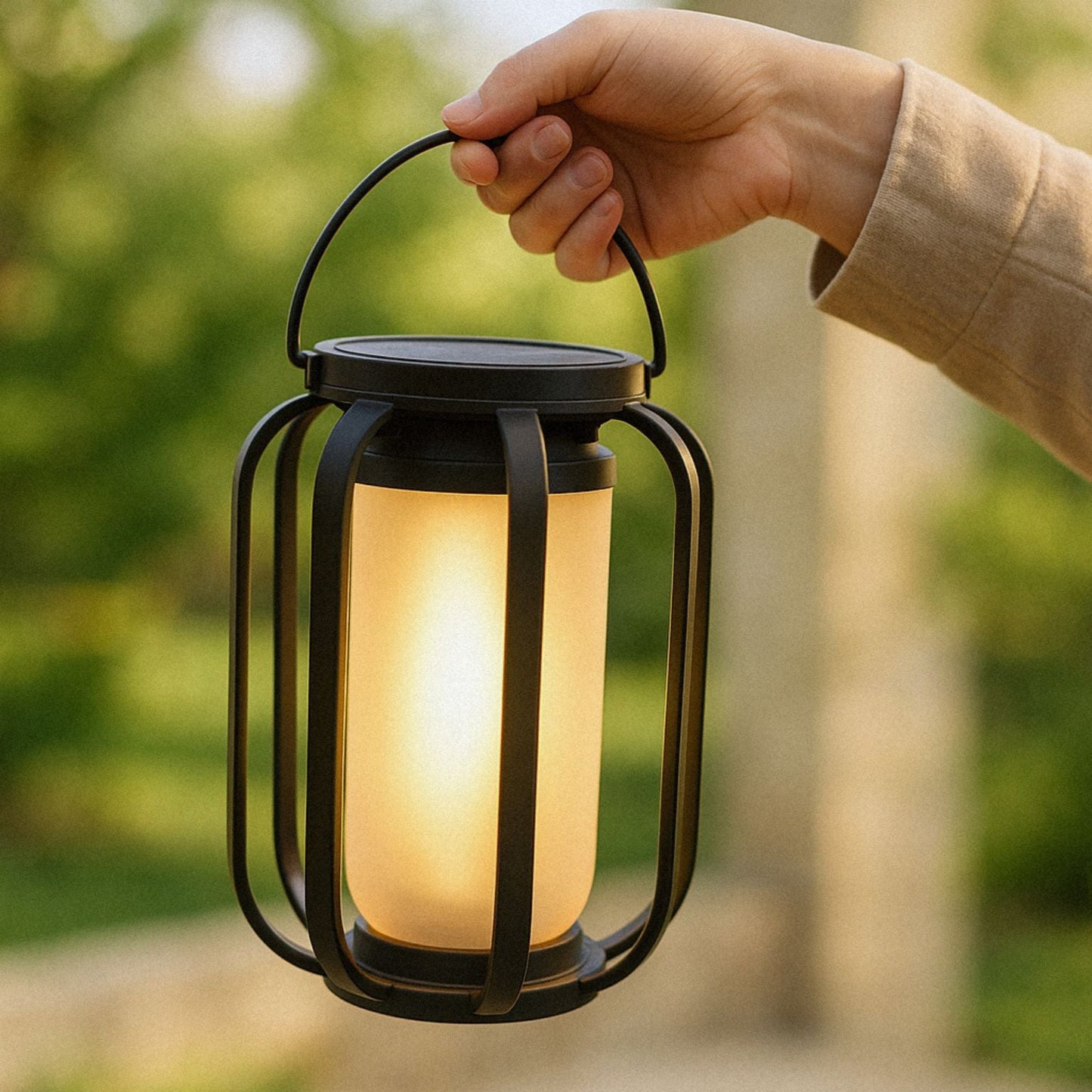 SolarFlame String Lights