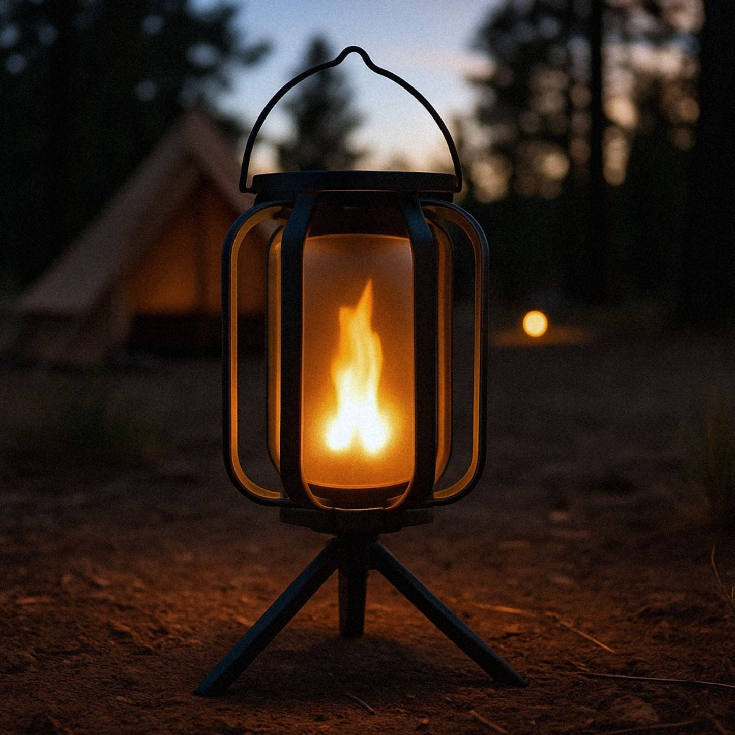 SolarFlame String Lights