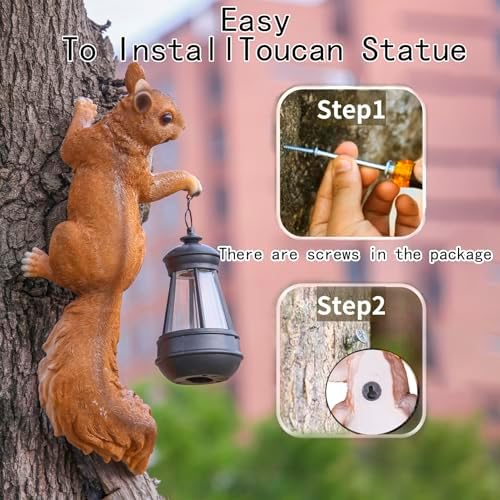 Solar Squirrel Lanterns