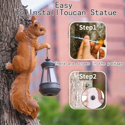 Solar Squirrel Lanterns