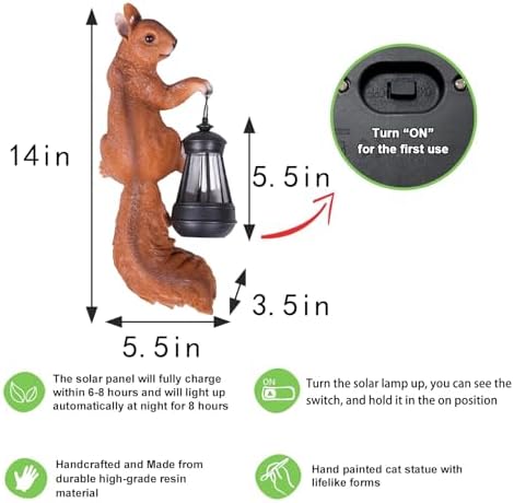 Solar Squirrel Lanterns