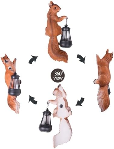 Solar Squirrel Lanterns