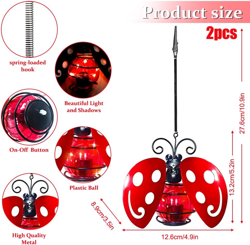 Solar Beetle Swinging Lights