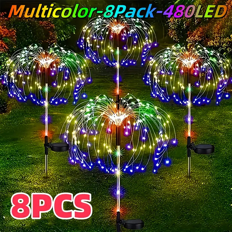 Solar Firework Light